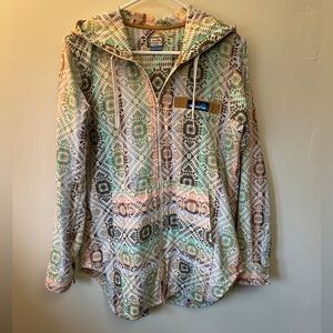 Kavu Multicolor Patterned‎ Jacket size medium